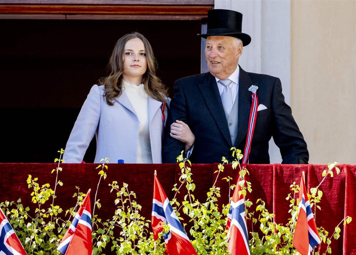 Harald e Ingrid Alexandra de Noruega