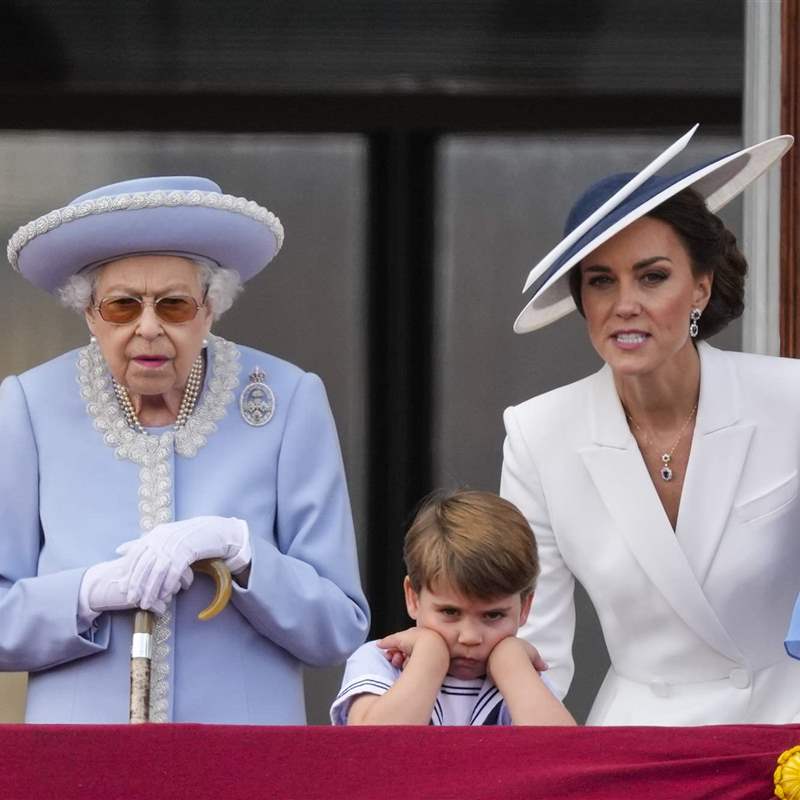 Isabel II y Kate Middleton