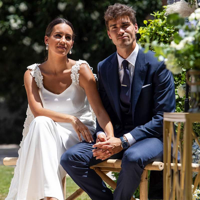La presentadora Marina Valdés se casa con el futbolista Javier Ribelles en una boda repleta de caras conocidas de La Sexta