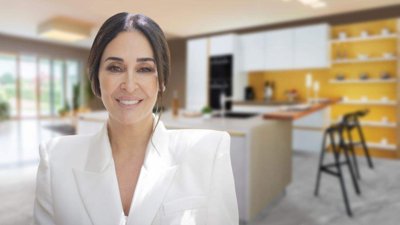 Vicky Martín Berrocal abre las puertas de su práctica cocina de diseño