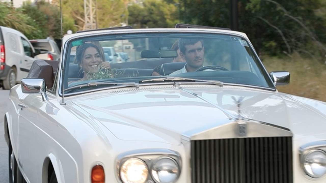 Andrea, hija de Pepe Navarro y Eva Zaldívar, se casó en Ibiza con Luis Martín