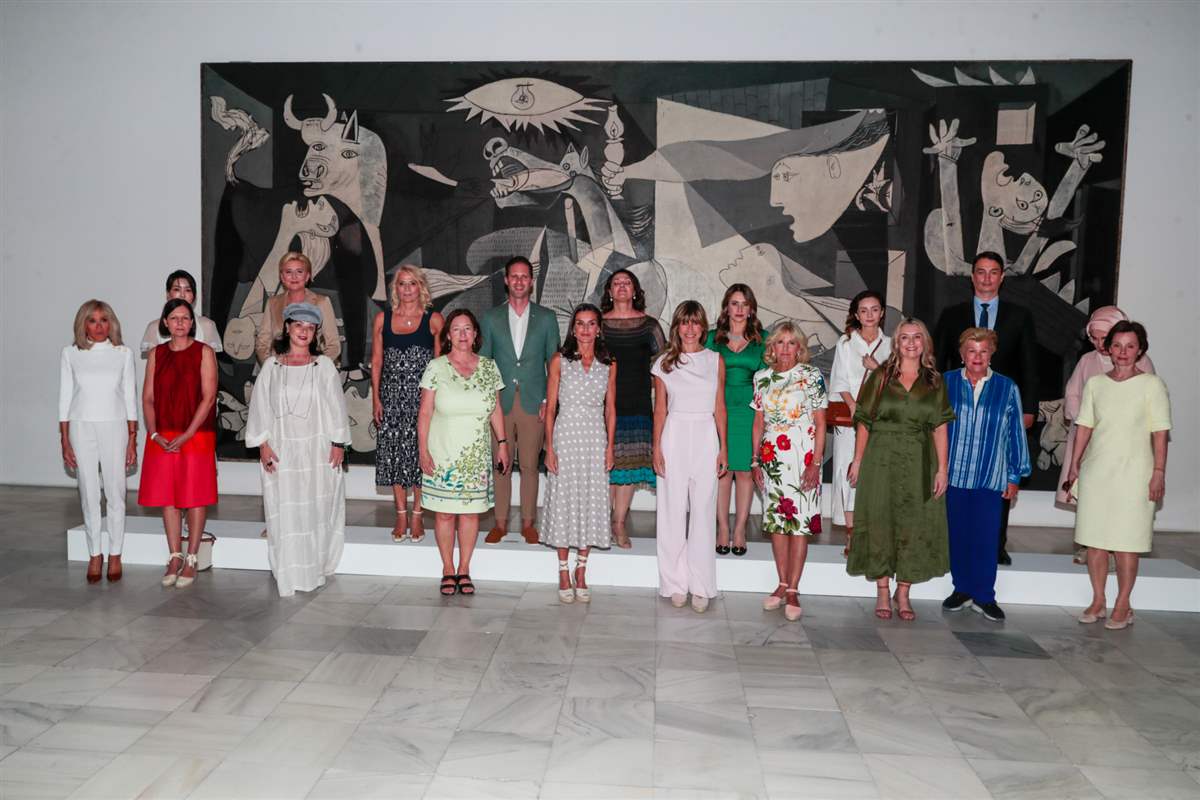 La reina Letizia en el Museo Reina Sofía