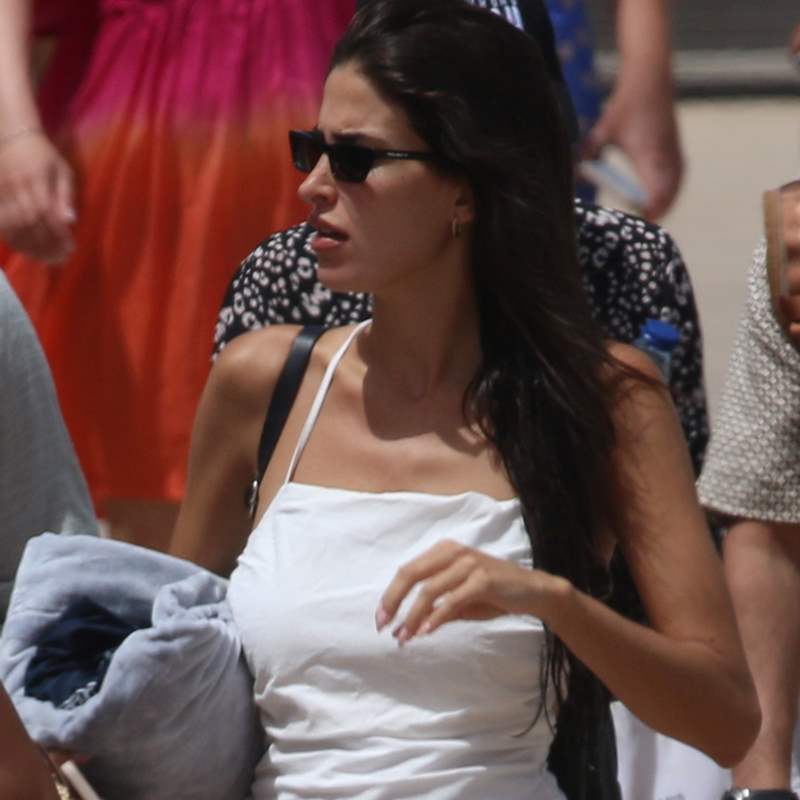 Lidia Torrent presume de barriguita en bikini durante sus vacaciones con Jaime Astrain en Formentera