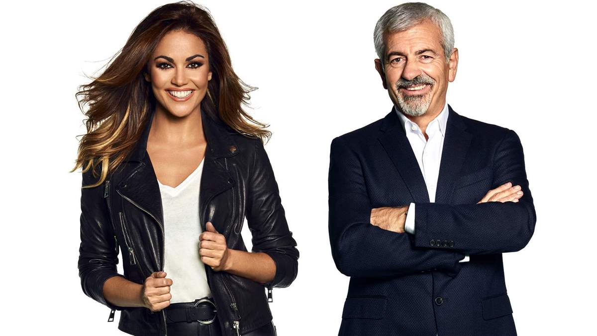 Lara Álvarez y Carlos Sobera, los presentadores