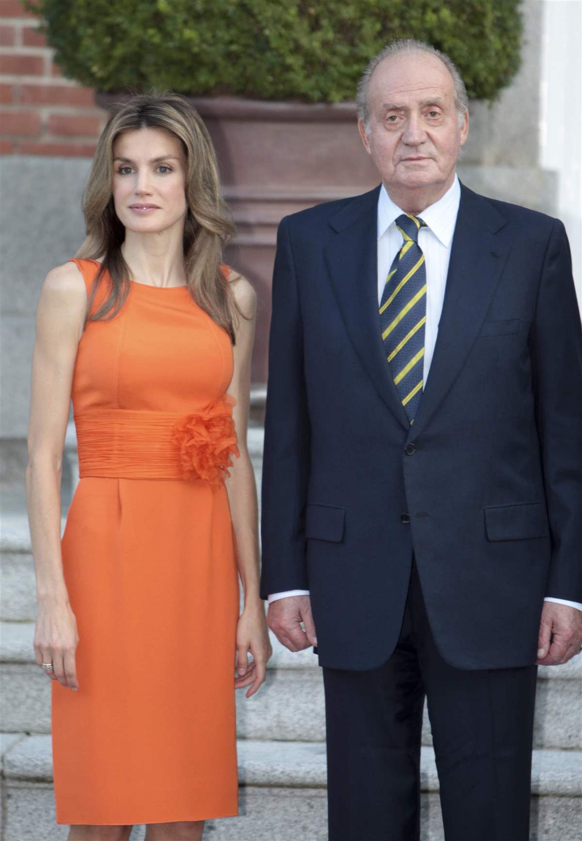 Letizia y Juan Carlos en 2010