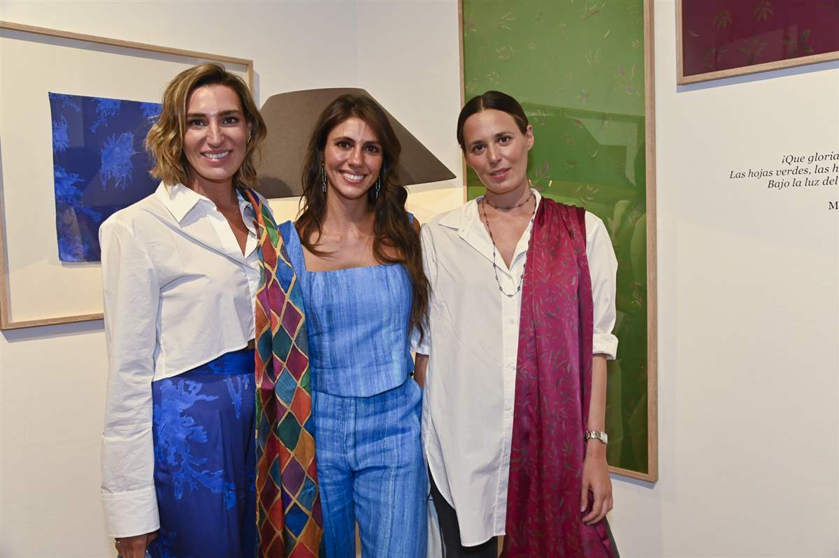 Eugenia, Claudia Osborne y Ana Cristina Portillo