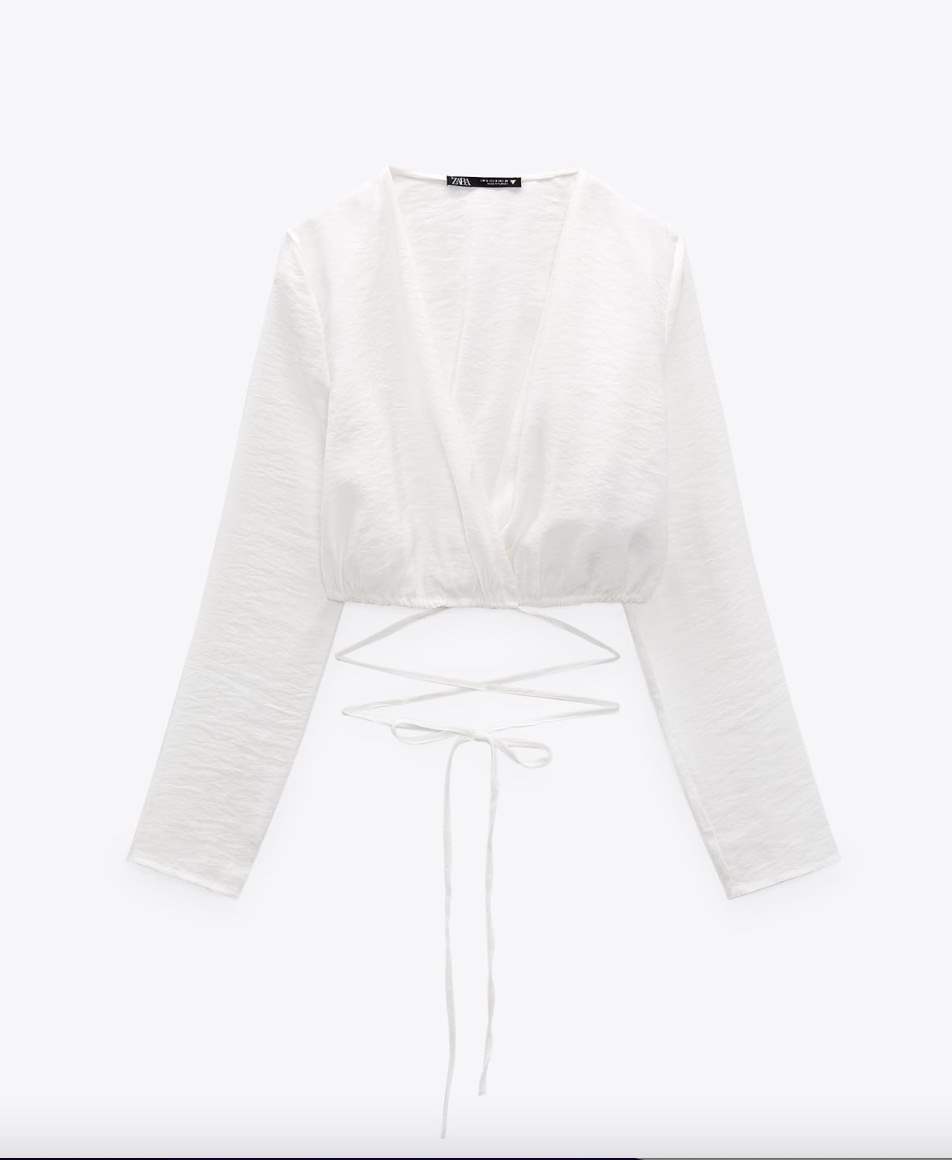 Camisa blanca Zara