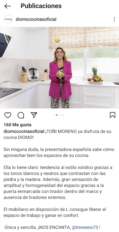 La nueva cocina de Toñi Moreno