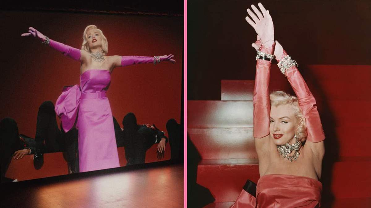 Crearon réplicas de los vestidos de Marilyn Monroe