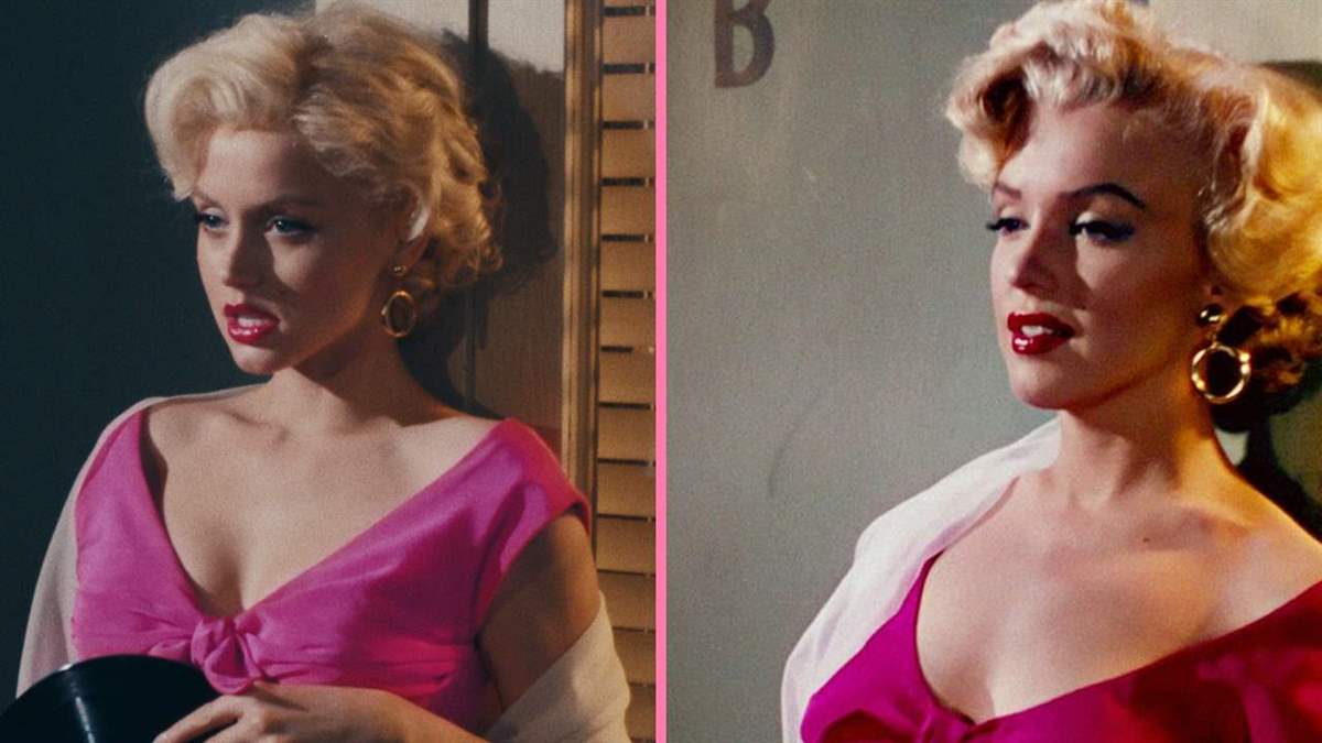 La transformación de Ana de Armas para 'Blonde'