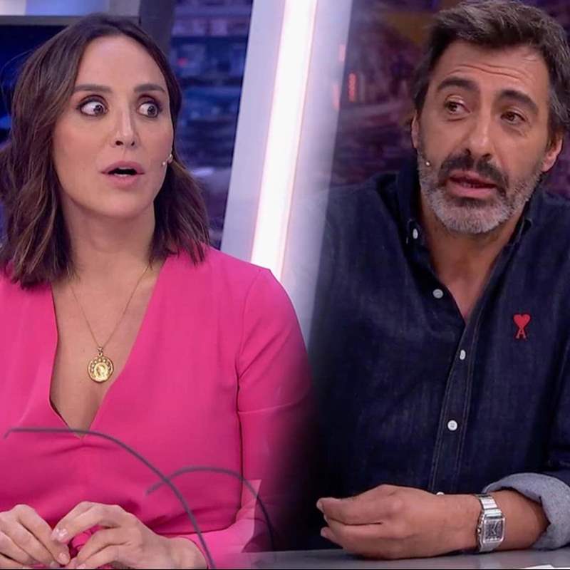 El tenso encontronazo de Tamara Falcó y Juan del Val en 'El Hormiguero' hablando de la infidelidad