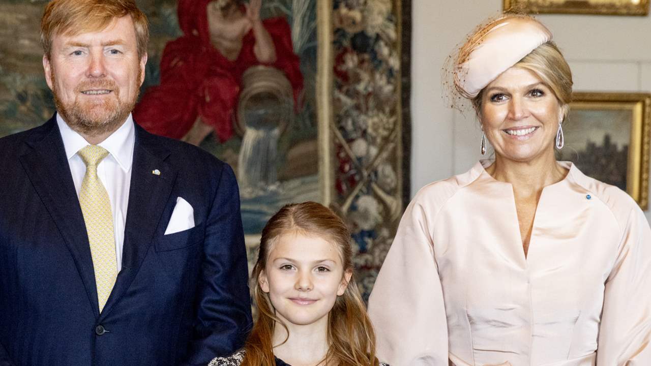 Estelle de Suecia eclipsa a Máxima de Holanda en la ceremonia de bienvenida por su vista de Estado 