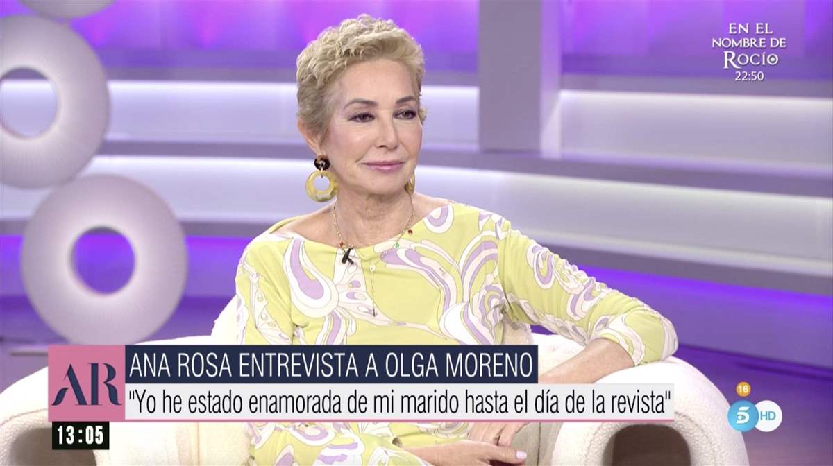 Ana Rosa quintana hablar del despido de Rocío Flores