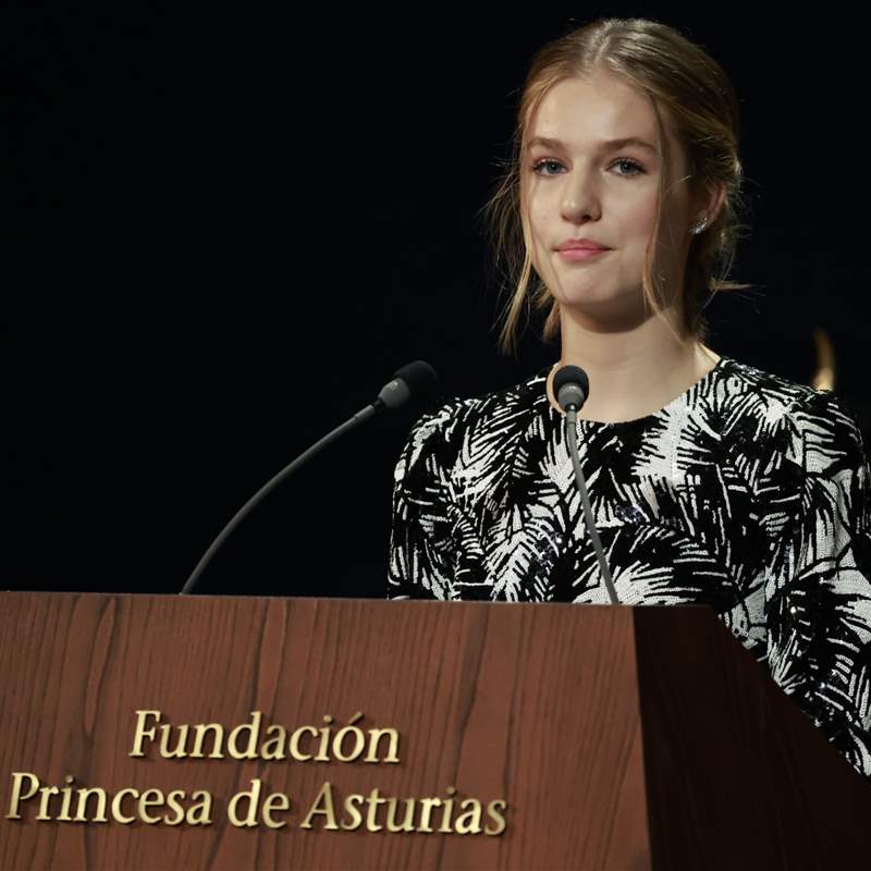 La princesa Leonor, sobresaliente en Asturias, da su discurso más maduro ante el orgullo de Letizia