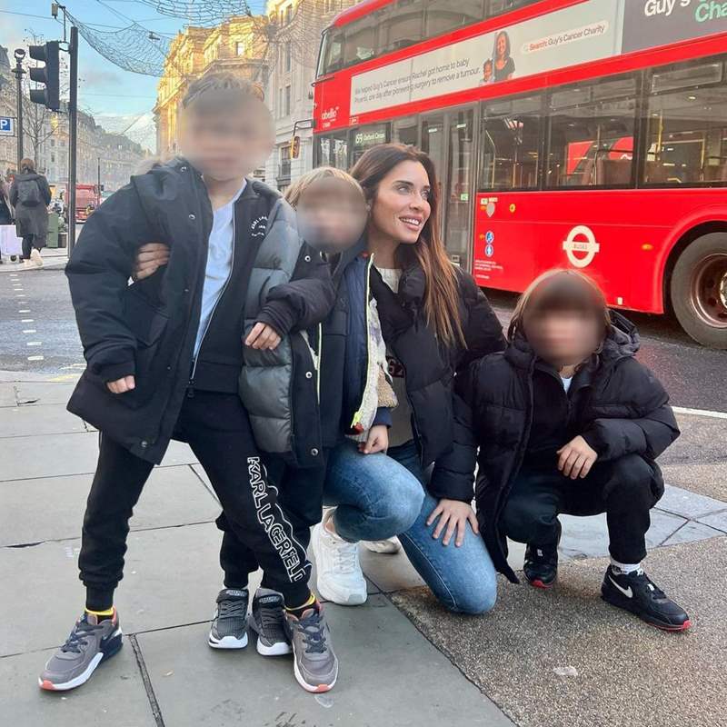 El planazo familiar de Pilar Rubio con sus cuatro hijos en su escapada exprés a Londres