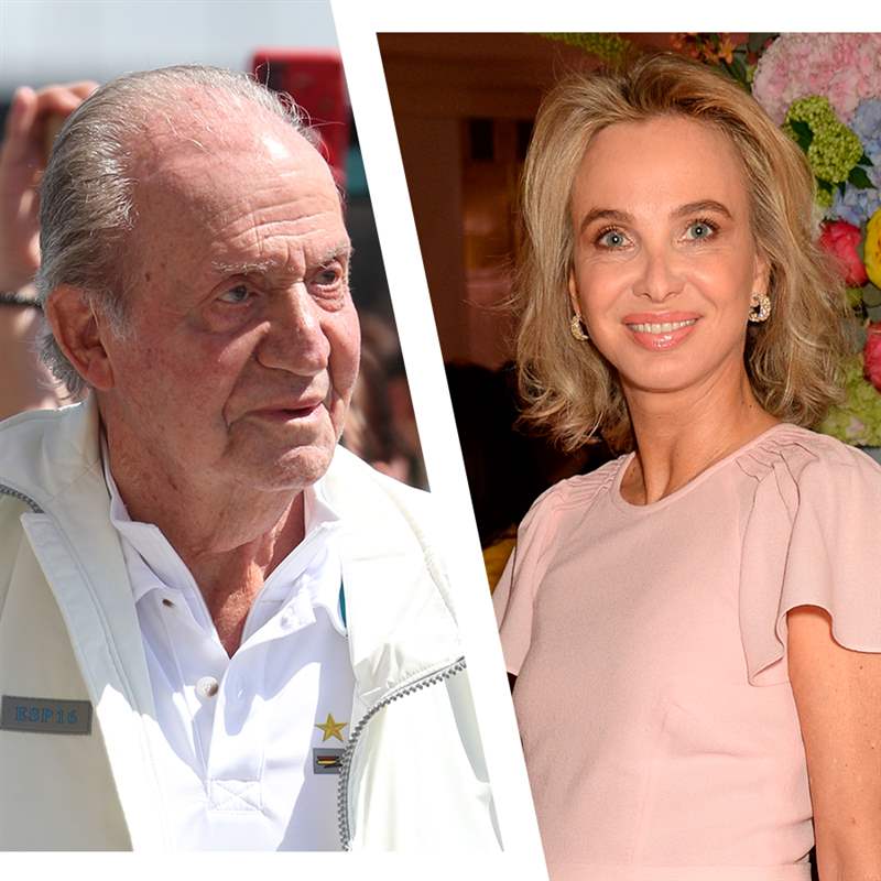 Corinna Larsen habla sobre la especial relación del rey Juan Carlos con su hijo: "Le ayudaba a vestirse"