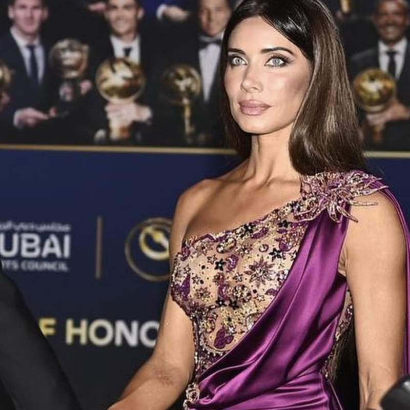 Pilar Rubio arrasa en la gran noche de Sergio Ramos en Dubai con un explosivo vestido joya