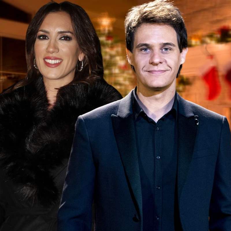 Christian Gálvez y Patricia Pardo, muy enamorados, viven su primera Navidad juntos: "El mejor regalo eres tú"