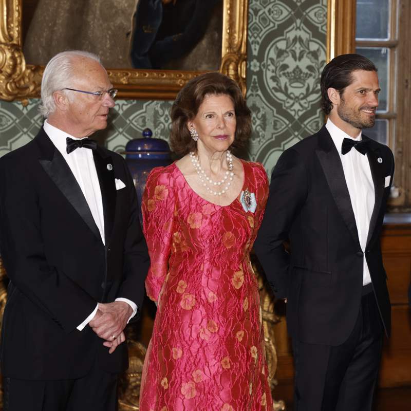 Carlos Gustavo, Silvia, Carlos Felipe y Sofia de Suecia