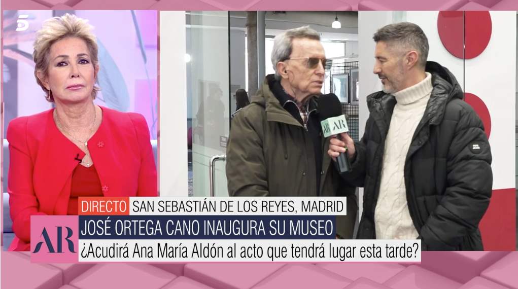Ana Rosa Quintana vuelve a entrevistar a José Ortega Cano en directo