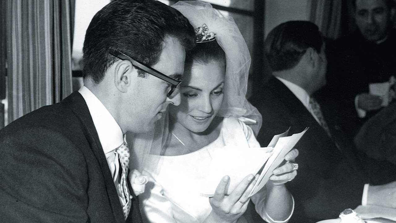 Carmen Sevilla en su primera boda