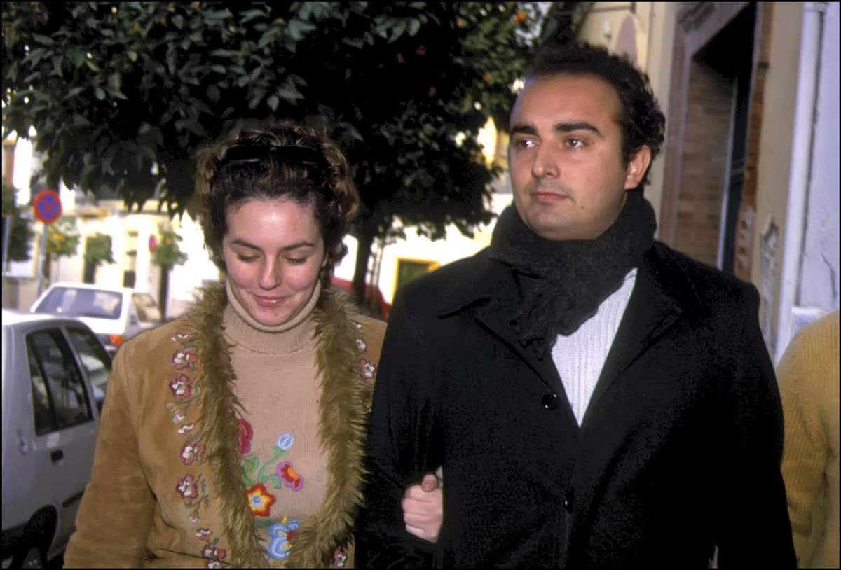 Fidel Albiac y Rocío Carrasco en 2001 cuando llevaban solo dos años de relación