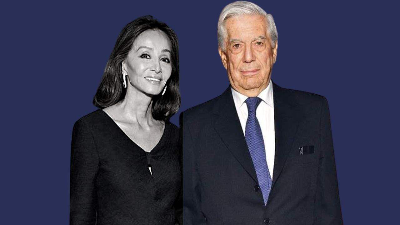 Mario Vargas Llosa Isabel Preysler collage