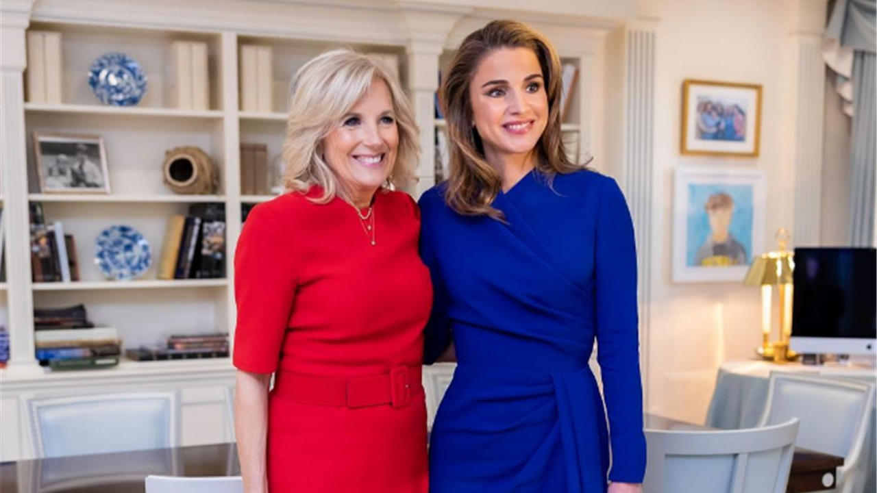 La complicidad de la reina Rania de Jordania con Jill Biden, primera dama de los Estados Unidos 