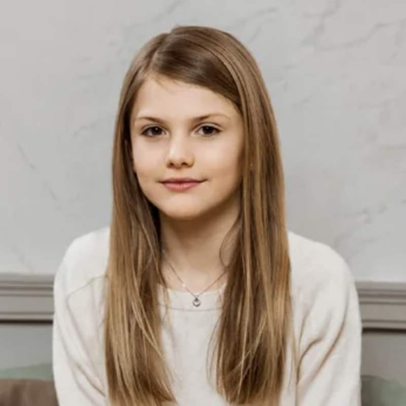 ¡Qué mayor! Estelle de Suecia enamora a todos con su nuevo retrato oficial por su 11 cumpleaños
