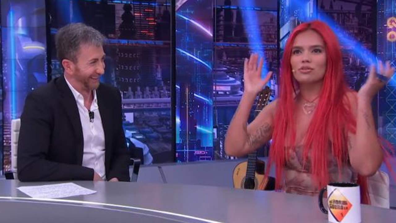 Karol G se sincera con Pablo Motos y explica toda la verdad de la canción junto a Shakira