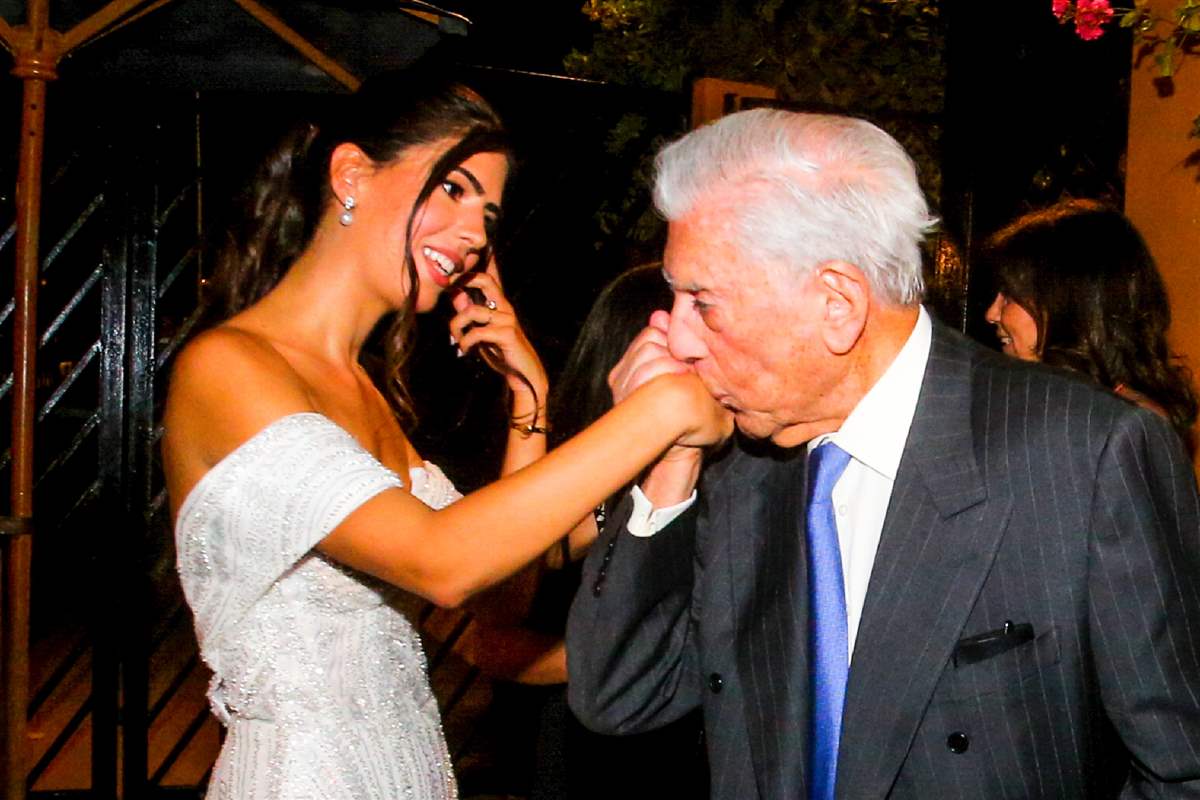 Mario Vargas Llosa y Josefina