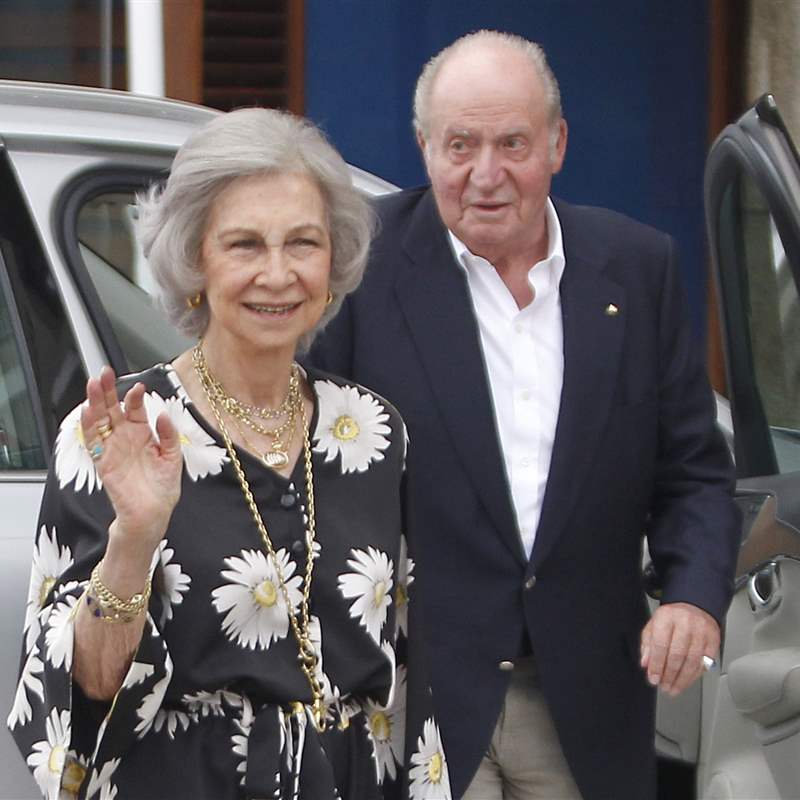 Rey Juan Carlos y reina Sofía