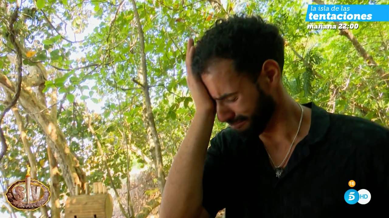 Asraf acaba llorando tras una fuerte discusión con Manuel por Katerina en ‘Supervivientes 2023’