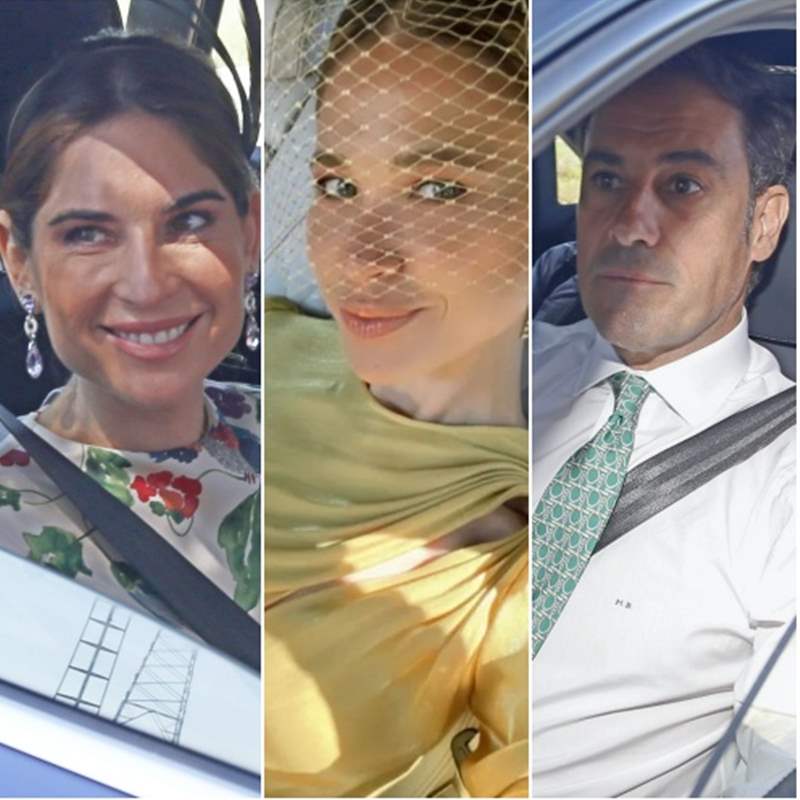 Lourdes Montes, Mar Flores, Carla Pereyra, 'El Litri'... la boda de Teresa Baca se llena de rostros famosos