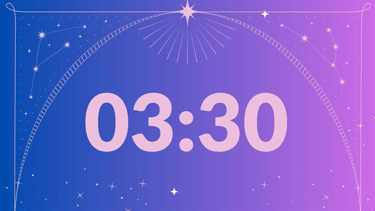 Hora invertida 03:30: ¿qué significa ver esa hora en tu reloj?