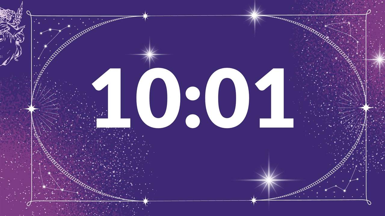 ¿Qué significa ver la hora 10 01?