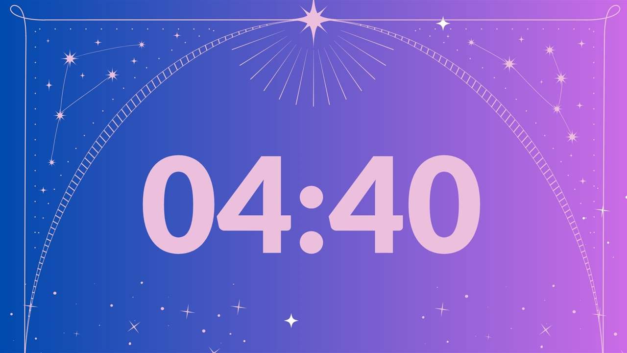Hora invertida 04:40: ¿qué significa ver esa hora en tu reloj?