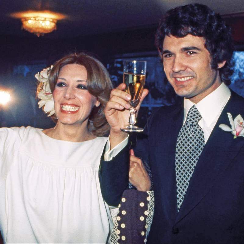 Se cumplen 46 años de la boda sorpresa de Concha Velasco con el amor de su vida, Paco Marsó