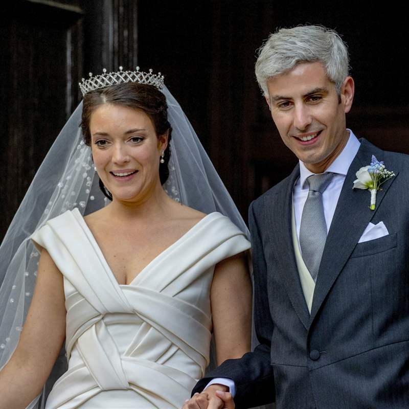 Alexandra de Luxemburgo y Nicolas Bagory celebran su boda religiosa en la Provenza