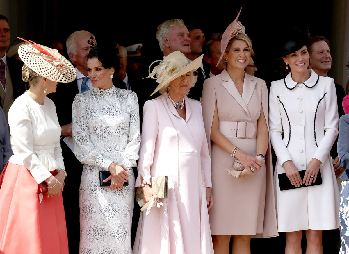Letizia, Camilla, Máxima, Kate Middleton