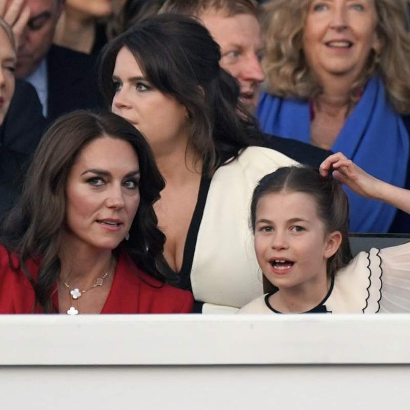 Kate Middleton y Charlotte