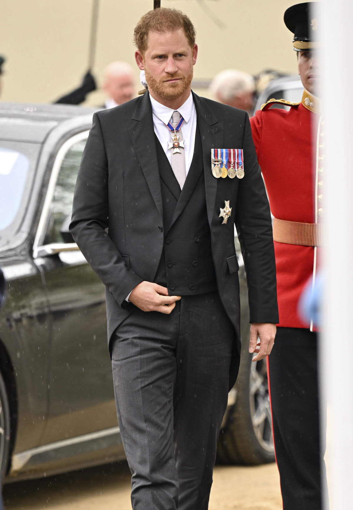 El príncipe Harry en la coronación 
