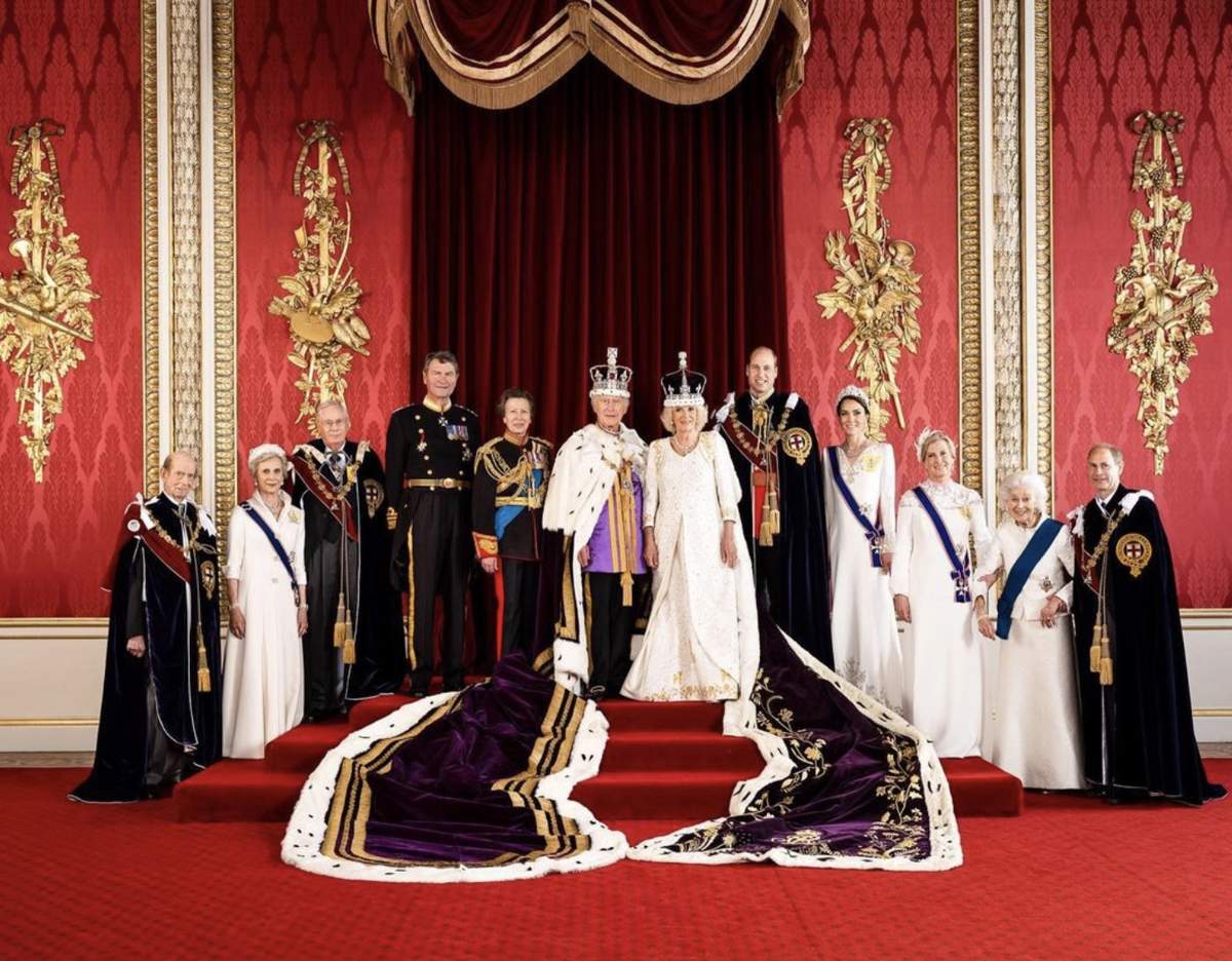 Familia real británica tras la coronación