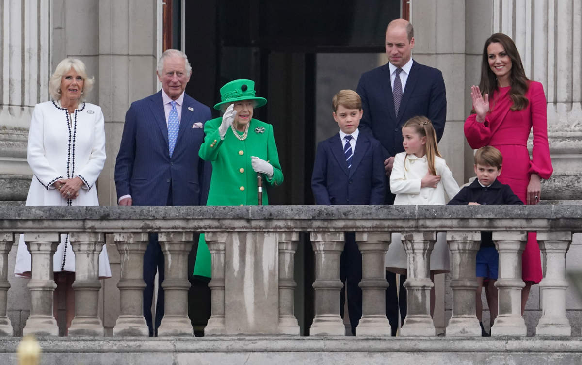 Carlos III con sus nietos 