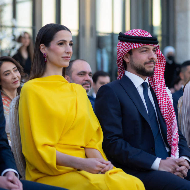 Las novedades de la boda de Hussein de Jordania y Rajwa Al Saif