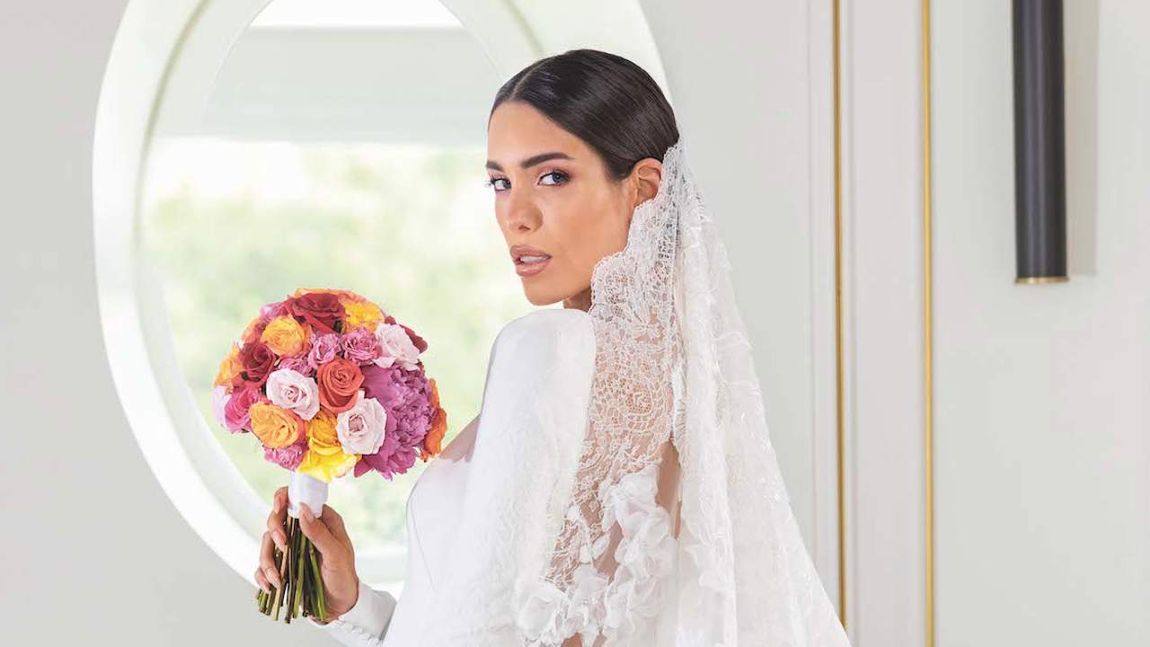 Las claves del espectacular y romántico vestido de novia de Marta López Álamo antes de su inminente boda con Kiko Matamoros