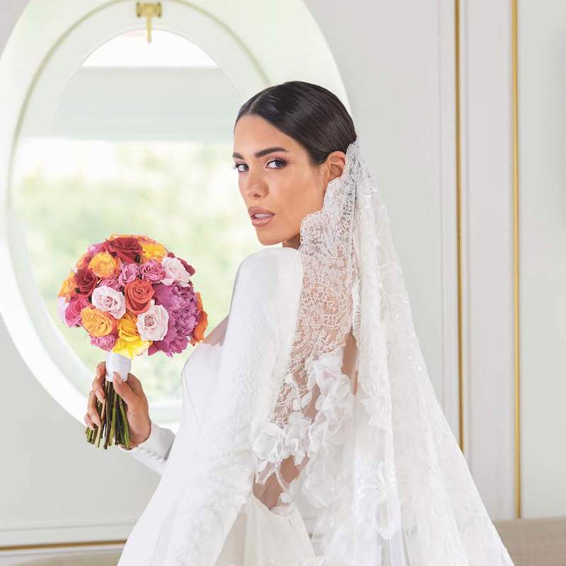 Las claves del espectacular y romántico vestido de novia de Marta López Álamo antes de su inminente boda con Kiko Matamoros