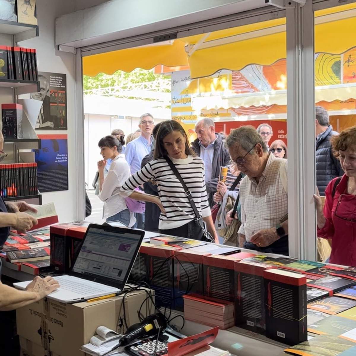 Reina Letizia Feria del Libro Madrid