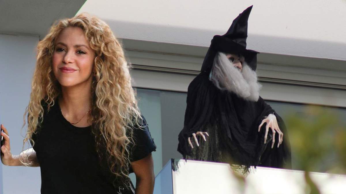 Collage Shakira y la bruja