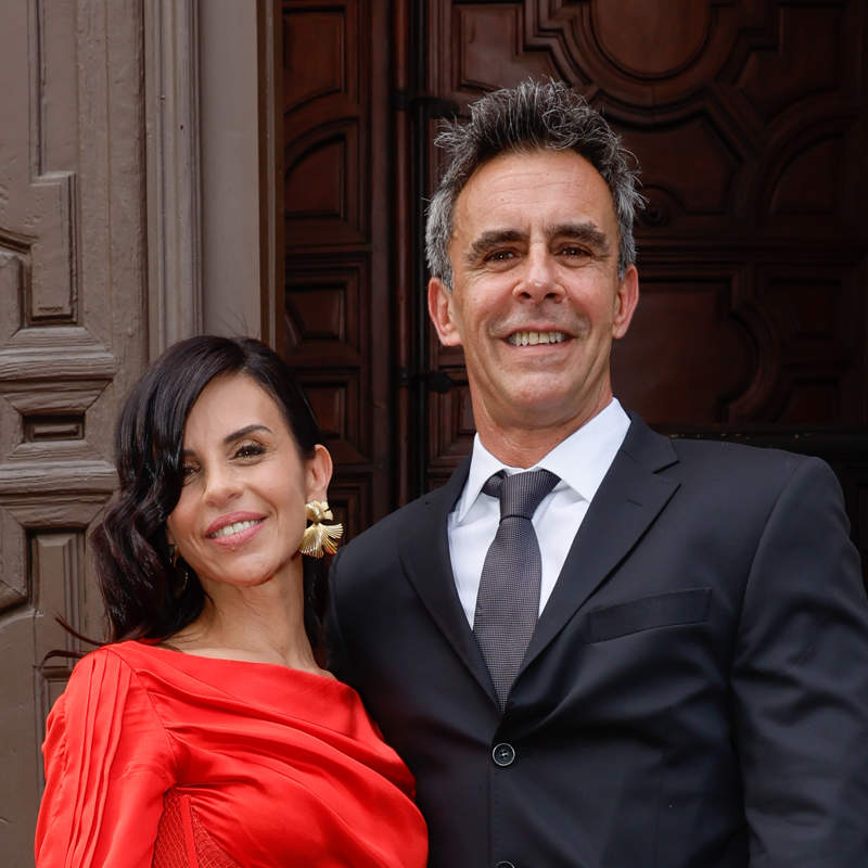 La preciosa declaración de amor de Alonso Caparrós a su mujer, Angélica Delgado